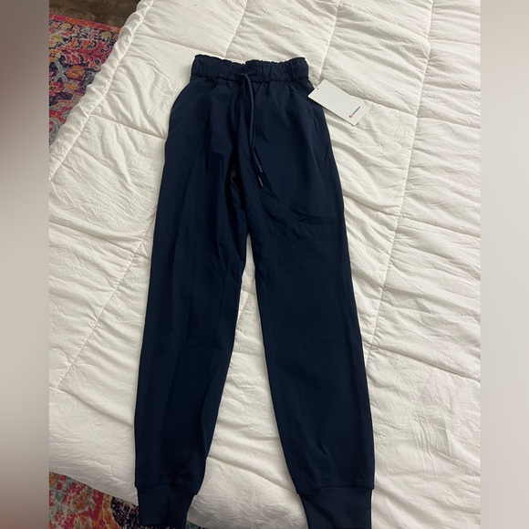 lululemon athletica Pants - Lululemon Stretch High-Rise Jogger- Navy Blue
